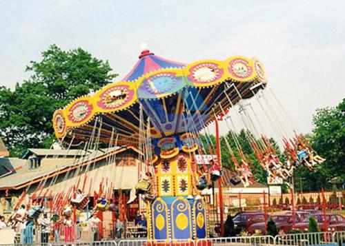 Buy cheap Attractive Chain Swing Ride , Carnival Swing Ride For Amusement Park from wholesalers