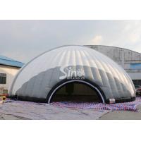 Buy cheap Outdoor 15m Dia. giant inflatable dome tent with removable doors from Sino product