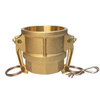 Buy cheap Quick Coupling Series Brass Type D Sand Casting Female BSPP Camlock Fittings product
