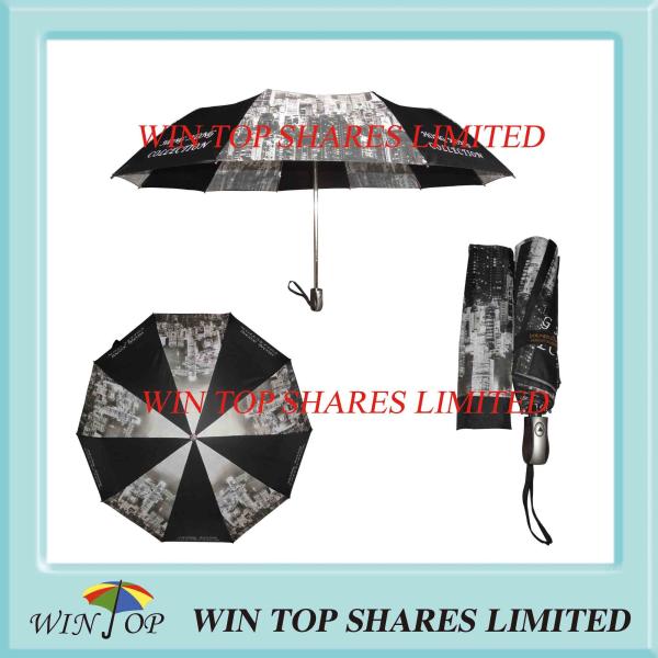 Buy cheap Hongkong Nightfview, Nightscape Topic Auto Umbrella from wholesalers