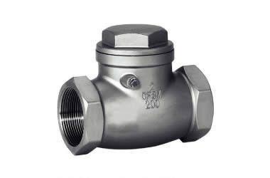 Buy cheap SS304 Or SS316 1 2 3 4 Swing Check Valve For Gas / Steam In High Temperature from wholesalers
