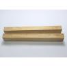 Buy cheap Natural Style Slide Top Wooden Box , Laser Engraved Logo Pine Wooden Pencil Box With Sliding Lid from wholesalers