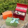 Buy cheap Magnet Closure Gift Packaging Boxes Rigid Cardboard Cloth Cover Travel Jewelry Box from wholesalers