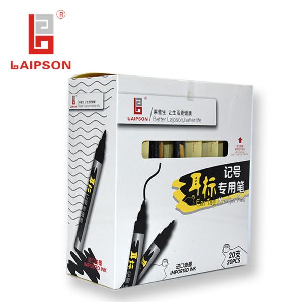 Buy cheap Black Ink No Fade Animal Cattle Ear Marker Pig Sheep Identification from wholesalers