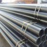 Buy cheap ASTMA53 API5L Round Black Carbon Steel Pipe Plain Screwed Finish from wholesalers