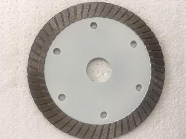 Buy cheap White Hot Pressed Mid Turbo Diamond Saw Blade Granite Cutting Marble 4 5 Inches Size from wholesalers