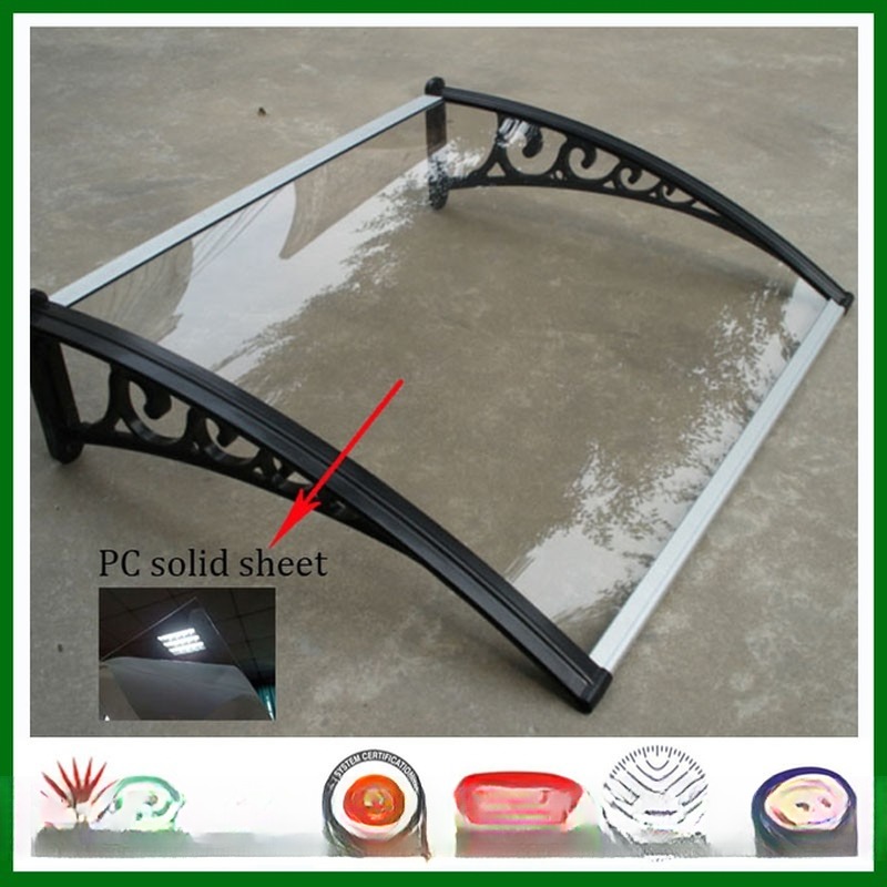 CE SGS Polycarbonate Window Awning Arms Canopy Bracket For Superior Shade Solutions