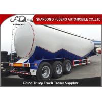 Buy cheap 40-65 Cubic Meters Bulk Cement Tanker Trailer , Durable Cement Silo Trailer product