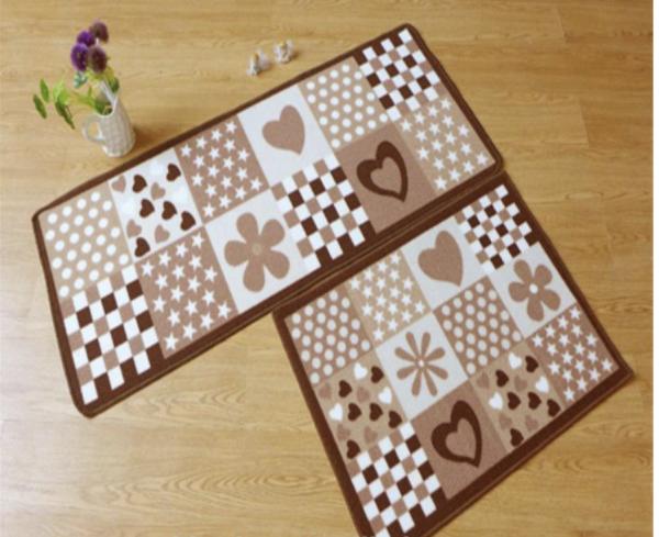 Buy cheap Mini Table Commercial Door Mats Anti - Slip Cafe Pattern Nylon Material from wholesalers