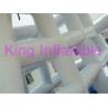 Buy cheap 0.9mm Plato Blue / White Blow Up Water Toy Floating Aqua Slide For Water Park With CE from wholesalers