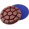 Buy cheap 3 Inch Metal Chip Concrete Floor Polishing Pads Grit 50 In Round Shaped from wholesalers