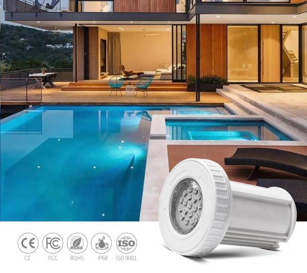 Buy cheap ABS IP68 Waterproof RGB Led Swimming Pool Light 3W CREE from wholesalers