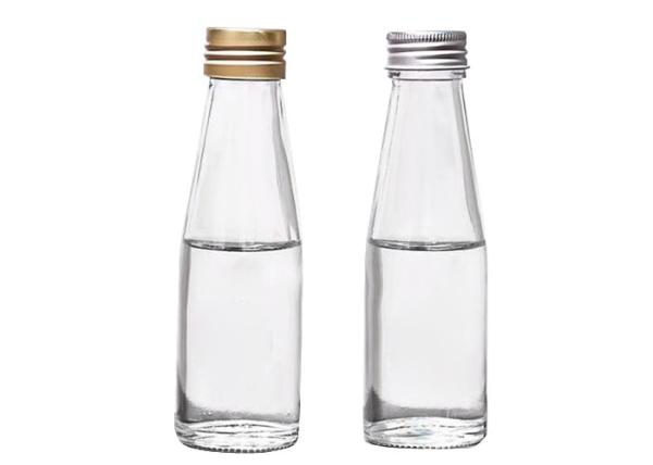 Buy cheap Custom Small Glass Juice Bottles / 4 Oz Glass Bottles High White Glass from wholesalers
