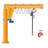 Buy cheap 360 Rotation Electric Jib Crane 380V Column Type High Performance from wholesalers
