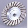 Buy cheap Aluminum Body Diamond Cup Wheel , Concrete Grinding Cup Wheel For Abrasive Meterials from wholesalers