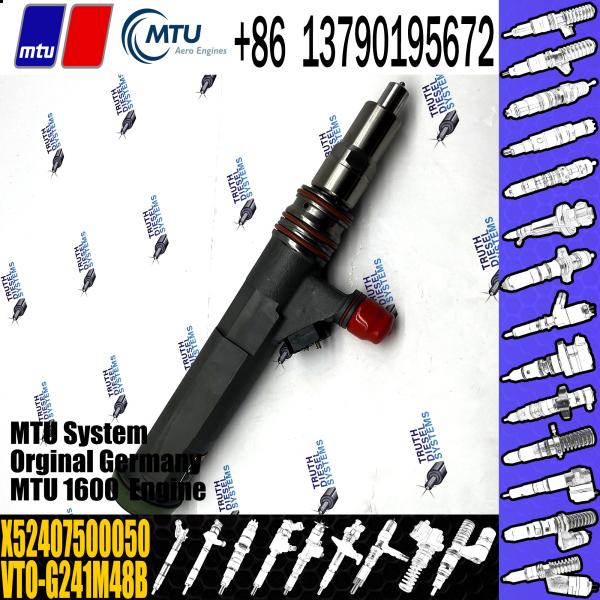Buy cheap Diesel Mechanical Diesel Injector VTO-G241M48B X52407500050 For MTU from wholesalers
