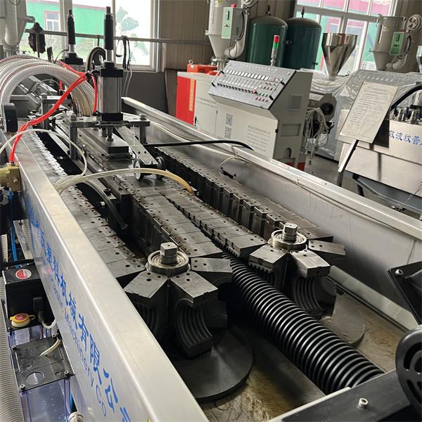 Buy cheap Plastic HDPE / PE Corrugated Tube Making Machine Double Wall from wholesalers