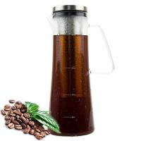 Buy cheap 1.0L / 34oz Glass Cold Brew Coffee Maker 1000ml Capacity With 10.6 Inch Height product