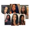 Buy cheap 100% Virgin Bob Wigs Human Hair Full Lace Wigs With Baby Hair 10A Grade from wholesalers