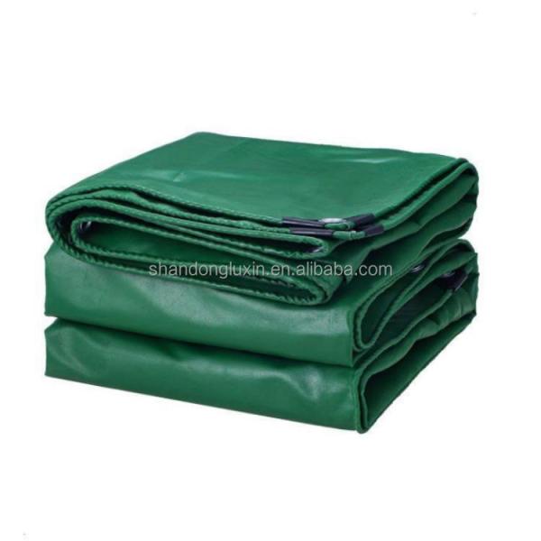 Buy cheap Medium Weight Waterproof Tarpaulin Cover in Blue Green for All Weather Protection from wholesalers