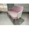 Buy cheap Polished 56cm 130cm Cloth Wrought Iron Settee from wholesalers