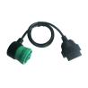 Buy cheap Right Angle Green Deutsch 9 Pin J1939 Female to J1962 OBDII 16 Pin Female Cable from wholesalers