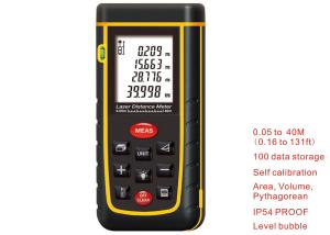 China 10 key 40M Laser Distance Meter Rangefinder Range Finder Electronic Ruler Digital Tape Measure Area volume Tool Bubble on sale