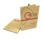 Kraft Paper Screen Protector Packaging Box Tempered Glass Customized