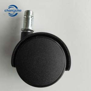 Wholesale 60mm Furniture Trolley Wheels PP Black 6x2 Caster Wheel For Game Chair from china suppliers
