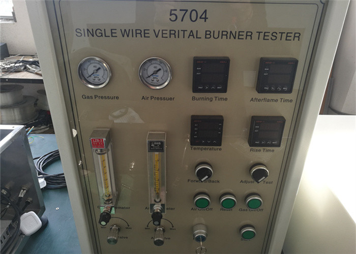 Vertical Flammability Test Apparatus , Flammability Testing Equipment Standard IEC60332-1