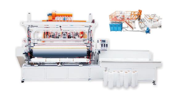LLDPE Stretch Film Extrusion Machine , Cling Film , Wrapping Film Production