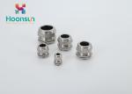 Buy cheap NPT 1 / 2 Brass Waterproof Cable Gland , Waterproof Cable Connector Silver Color from wholesalers