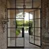 Buy cheap Narrow Frame Noiseless Aluminum Casement Door 1.2mm-2.0mm Double Glass from wholesalers