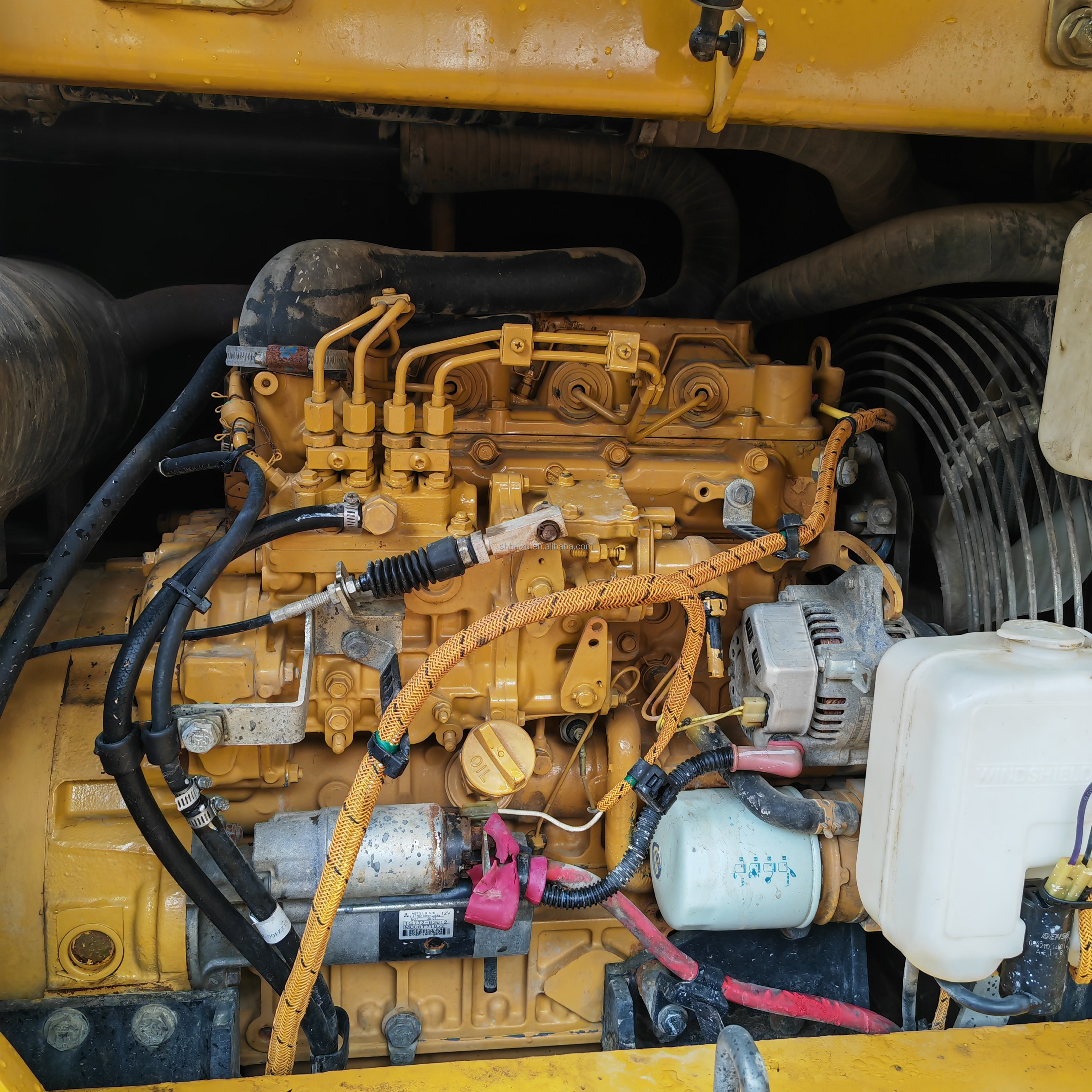 IN STOCK USED CARWLER EXCAVATOR CAT307E/SECOND HAND ORIGINAL COLOR EXCAVATOR CAT 307 E ON SALE