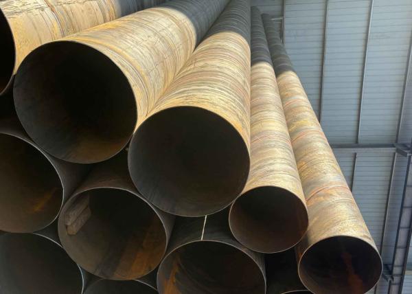 API 5CT / h40 / J55 / K55 SSAW Steel Pipe Spiral Submerged Arc Welding Steel