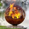 Buy cheap Home Decor Patio Small Fire Pit Sphere Outdoor Wood Burning Fire Pit Table from wholesalers