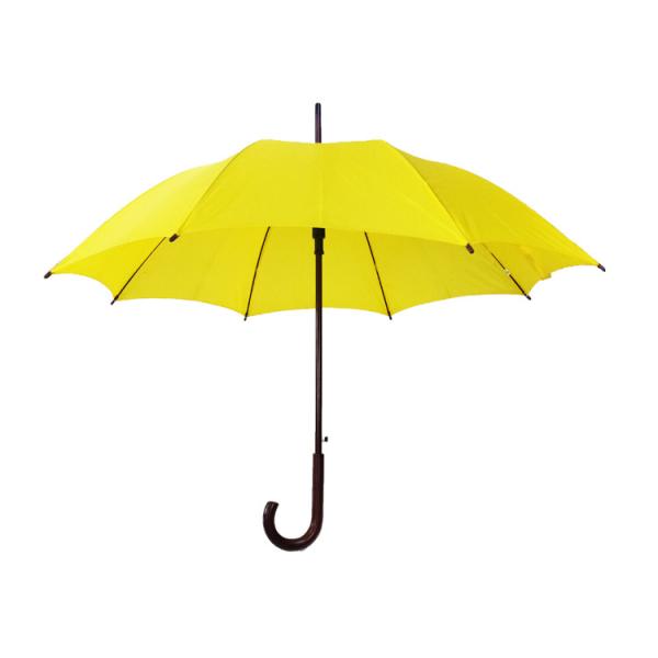 Buy cheap Wooden Handle Auto Open Windproof Straight Umbrella With Fiberglass Shaft from wholesalers