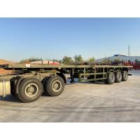 Buy cheap 40ft Flatbed Semi Trailer With Container Twist Locks product