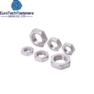 Wholesale Hex Thin Nut Din 439 Iso 4035 M27x2 M30x1 5 M7x0 75 M6x0 75 M24x1 5 Steel Hot Dip Galvanized from china suppliers