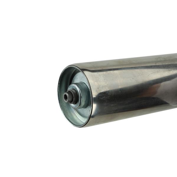 Buy cheap 38/50/60 mm Diameter Silver Stainless Steel Conveyor Roller for Antifire Impact Mining from wholesalers