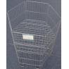 Buy cheap Fold Up Wire Retail Display Baskets Bin Muliti Lever For Promote Goods from wholesalers