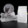 Buy cheap White kraft paper Flat Bottom zipper bag food grade packaging bag from wholesalers