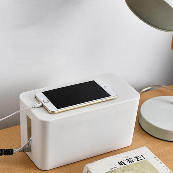 Buy cheap White USB Hub Cable Organizer Box PS Cable Management Box Wall Mount from wholesalers