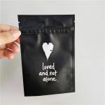 Custom printed zip lock jewelry bracelet packaging zipper bag small plastic bag
