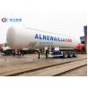 Buy cheap FUWA Axle 25T 54000L LPG Tanker Trailer With Sun Shelter from wholesalers
