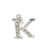 Buy cheap Sparkling ABCDEFGHIJK;MNOPQRSTUVWXYZ Alphabet Necklace in 925 Silver with Zircon Stones from wholesalers