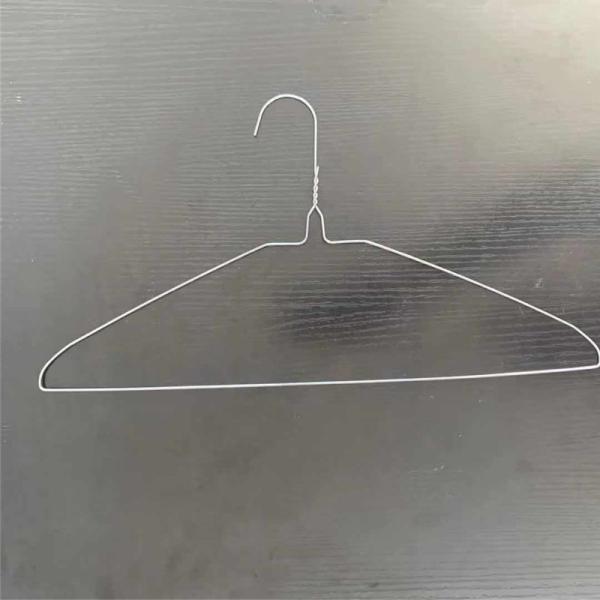 Buy cheap Durable 16 Inch 1.9mm Galvanized Wire Hangers For Dry Cleaner Silver Color from wholesalers