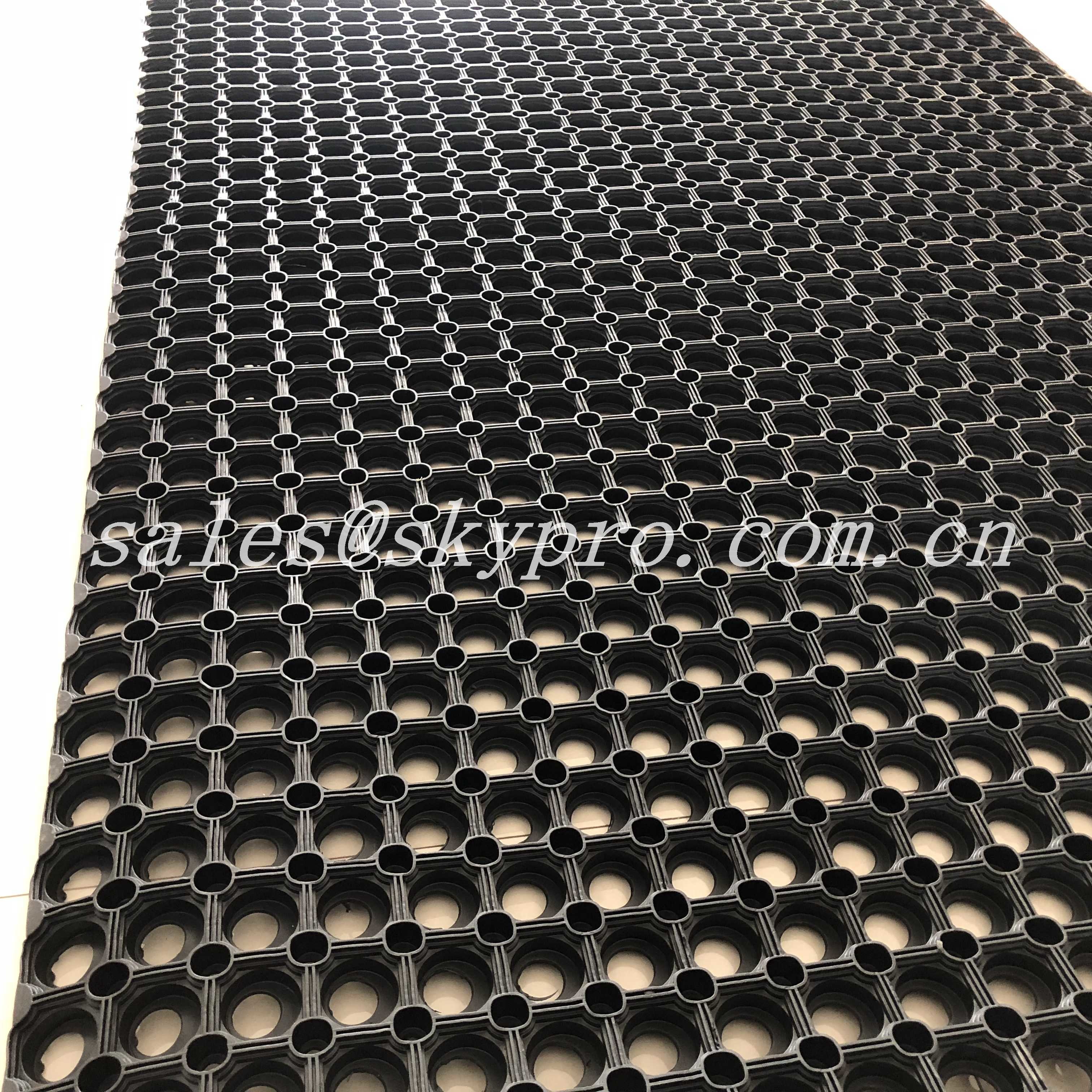 Restaurant Channel Workshop Rubber Kitchen Mats Anti - Skid Pad OEM