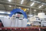 Silica sand cleaning washing plant/ bucket sand washer in Philippines