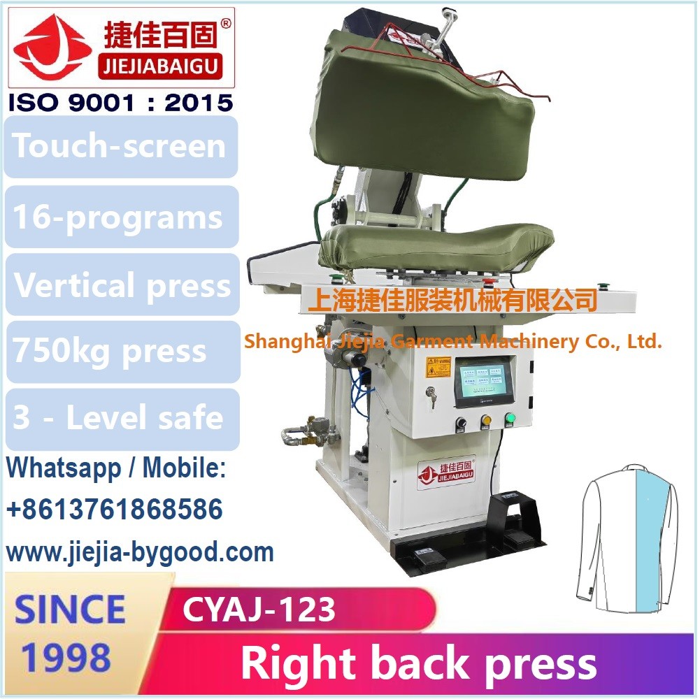 Man Jacket Pressing Machine Vertical Dress Suit Garment Steam Press Machine